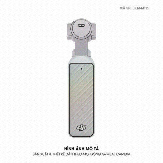 Dán Skin Gimbal Camera Đổi Màu Bạc Chuyển Sắc | SKM-MT21