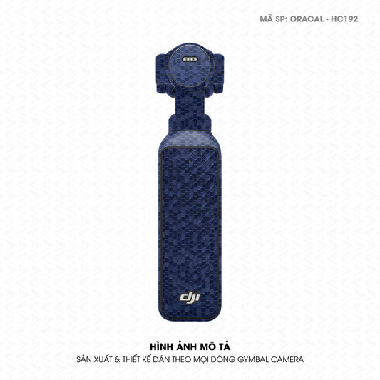 Dán Skin Gimbal Camera Vân Tổ Ong Xanh | ORACAL-HC192
