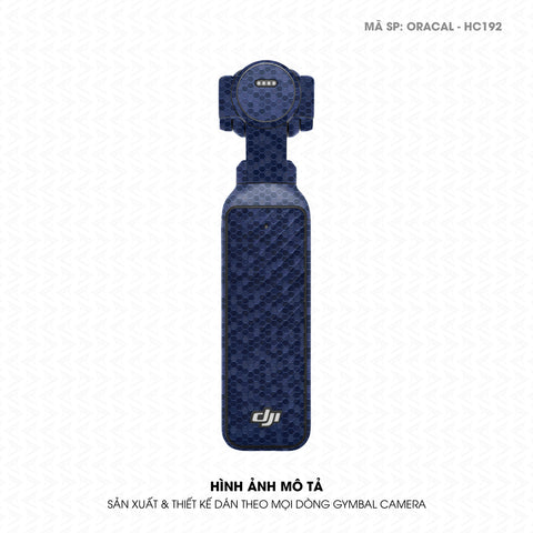 Dán Skin Gimbal Camera Vân Tổ Ong Xanh | ORACAL-HC192