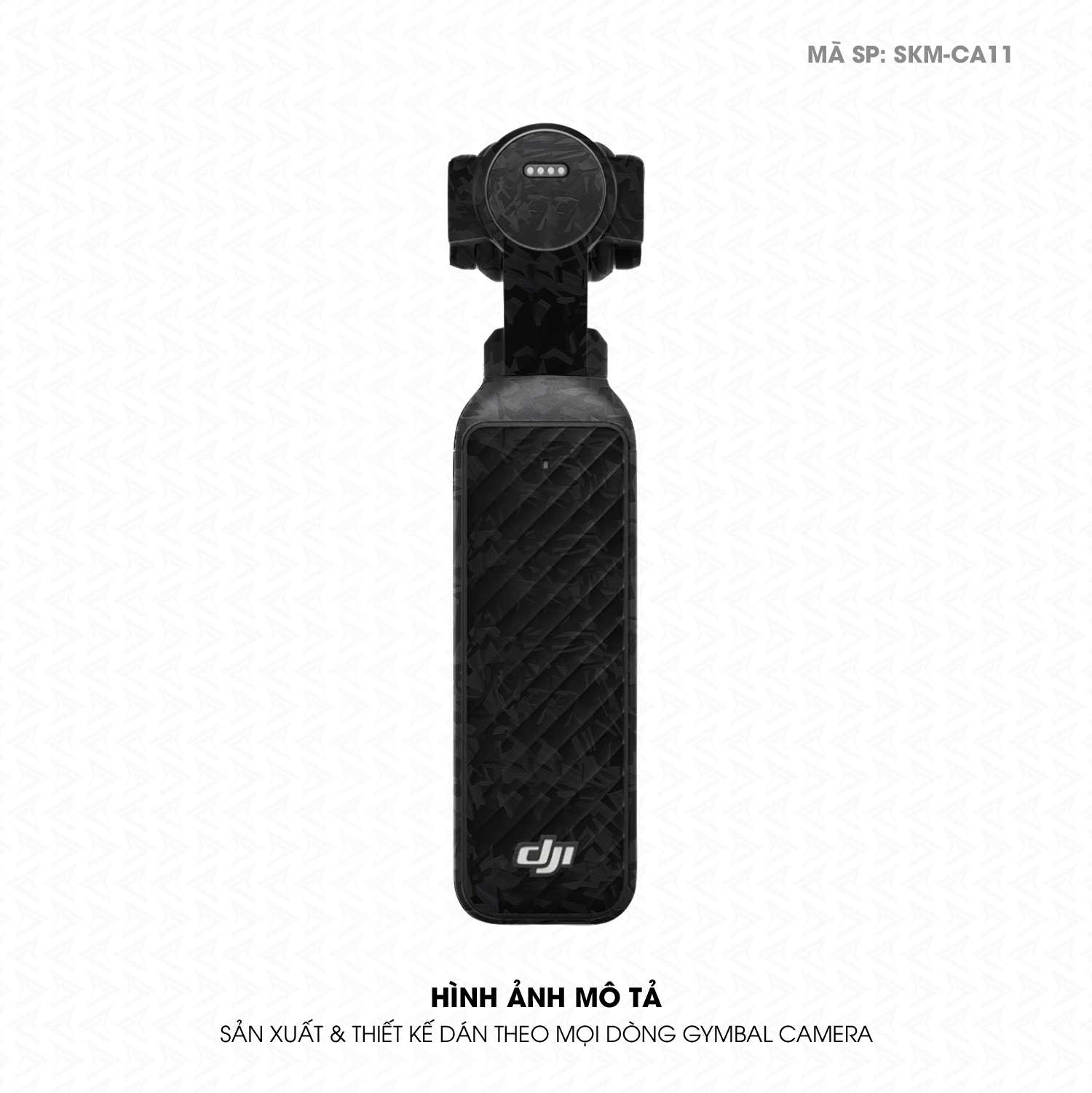 Dán Skin Gimbal Camera Vân Carbon Forget | SKM-CA11