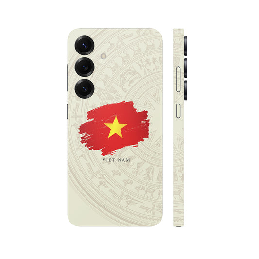 Dán Skin Galaxy S24 Series Hình Trống Đồng Cờ Việt Nam | Chủ Đề Việt Nam