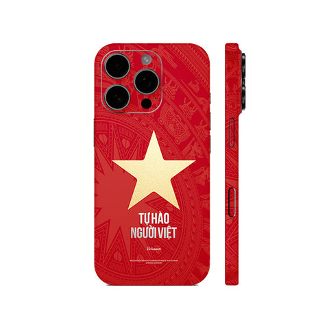Dán Skin IPhone 16 | Plus | Pro | Pro Max Hình Tự Hào Người Việt