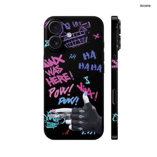 Dán Skin IPhone 17 Series Hình Arcane 04