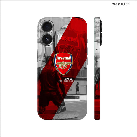 Dán Skin IPhone 17 Series Hình Arsenal | D_TT17