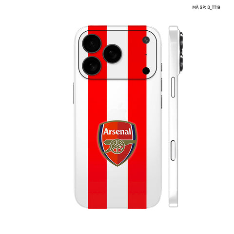 Dán Skin IPhone 17 Series Hình Arsenal | D_TT19