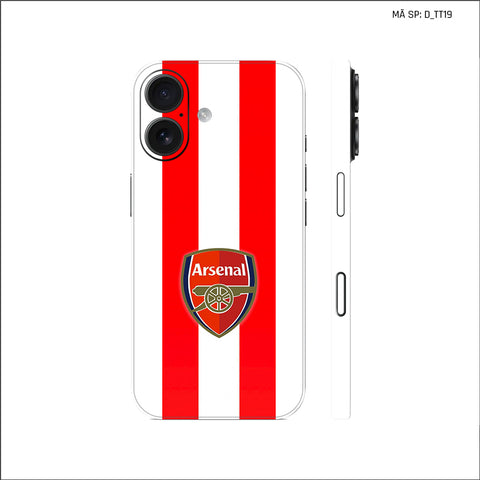Dán Skin IPhone 17 Series Hình Arsenal | D_TT19