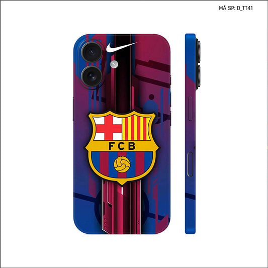Dán Skin IPhone 17 Series Hình Barcelona | D_TT41