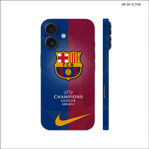 Dán Skin IPhone 17 Series Hình Barcelona | D_TT42