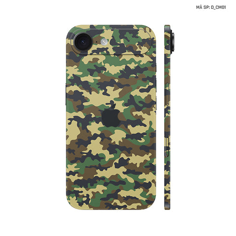 Dán Skin IPhone 17 Series Hình Camo | D_CM01