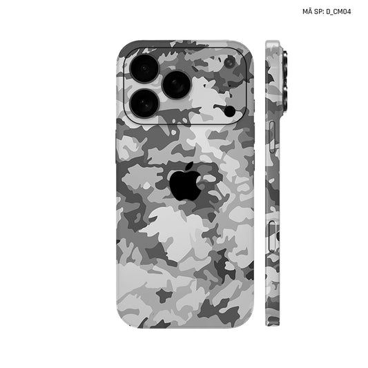 Dán Skin IPhone 17 Series Hình Camo | D_CM04