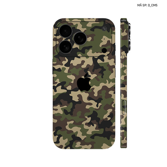 Dán Skin IPhone 17 Series Hình Camo | D_CM05