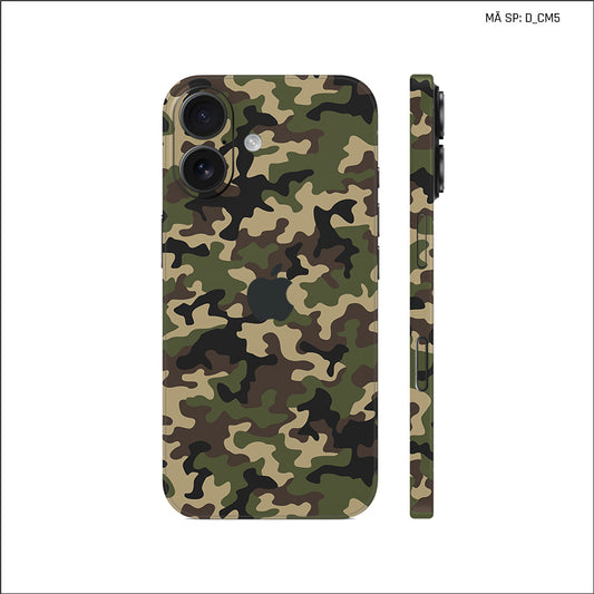 Dán Skin IPhone 17 Series Hình Camo | D_CM05