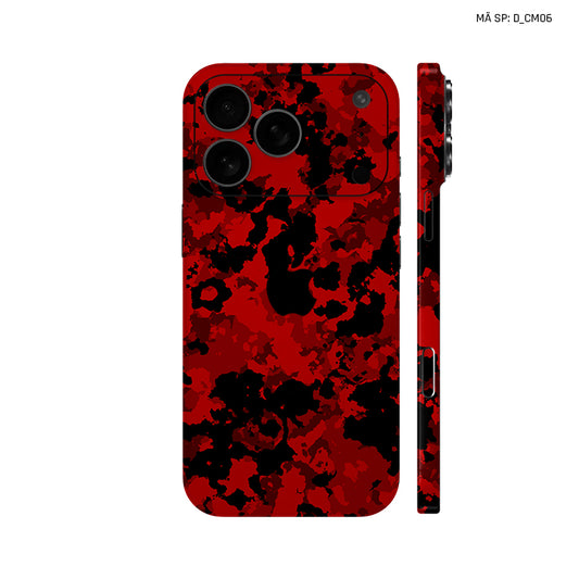 Dán Skin IPhone 17 Series Hình Camo | D_CM06
