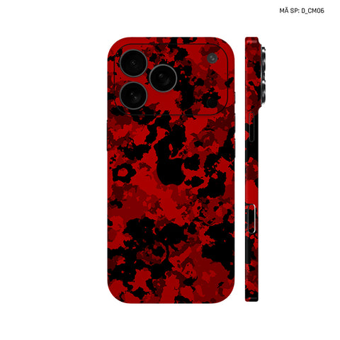 Dán Skin IPhone 17 Series Hình Camo | D_CM06
