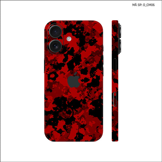 Dán Skin IPhone 17 Series Hình Camo | D_CM06