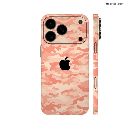 Dán Skin IPhone 17 Series Hình Camo | D_CM07