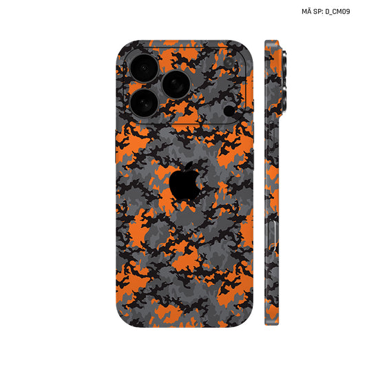 Dán Skin IPhone 17 Series Hình Camo | D_CM09