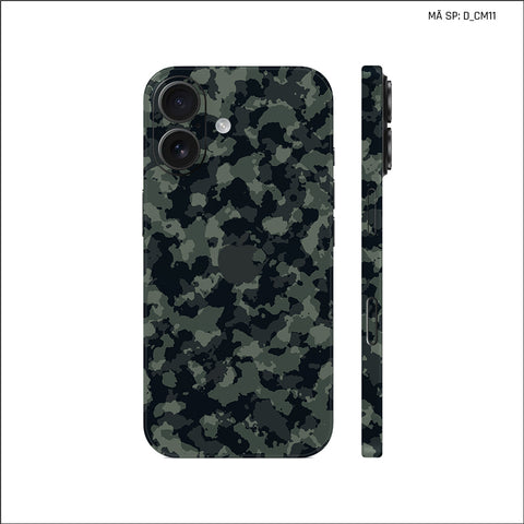 Dán Skin IPhone 17 Series Hình Camo | D_CM11