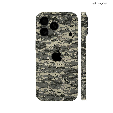 Dán Skin IPhone 17 Series Hình Camo | D_CM13