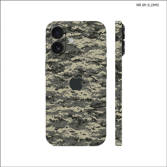 Dán Skin IPhone 17 Series Hình Camo | D_CM13