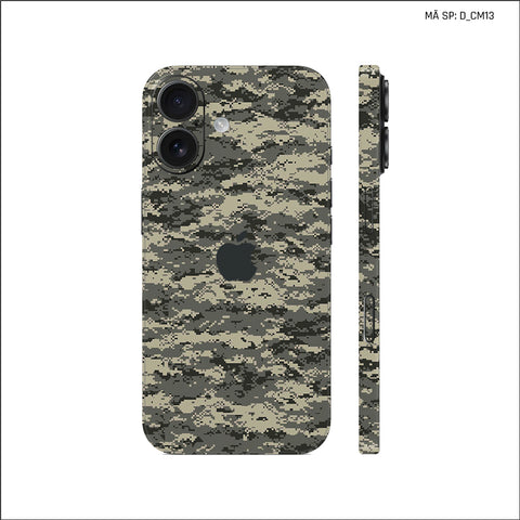 Dán Skin IPhone 17 Series Hình Camo | D_CM13