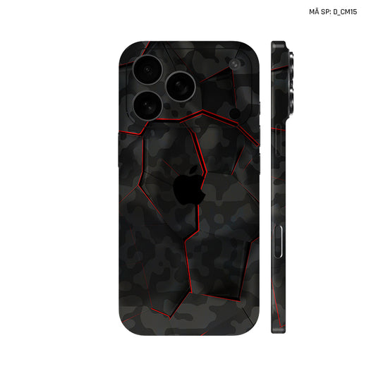 Dán Skin IPhone 17 Series Hình Camo | D_CM15