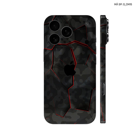 Dán Skin IPhone 17 Series Hình Camo | D_CM15