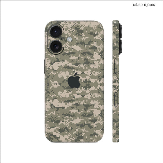 Dán Skin IPhone 17 Series Hình Camo | D_CM16