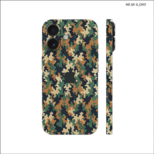 Dán Skin IPhone 17 Series Hình Camo | D_CM17