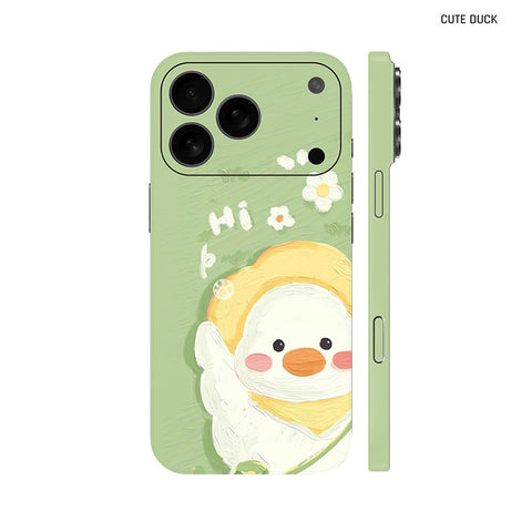 Dán Skin IPhone 17 Series Hình Cute Duck 03