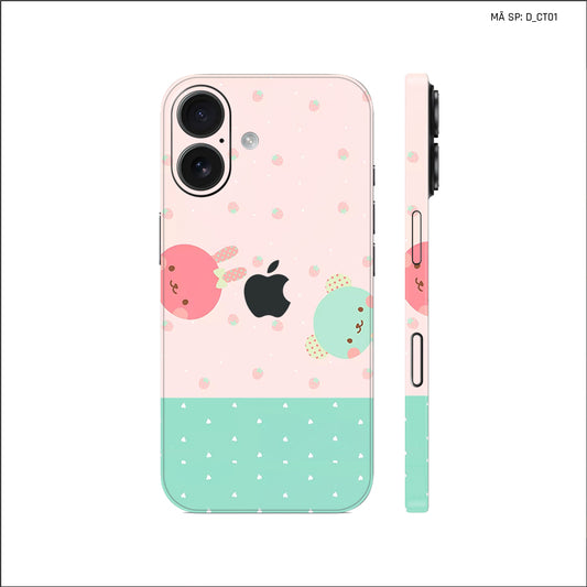 Dán Skin IPhone 17 Series Hình Dễ Thương | D_CT01