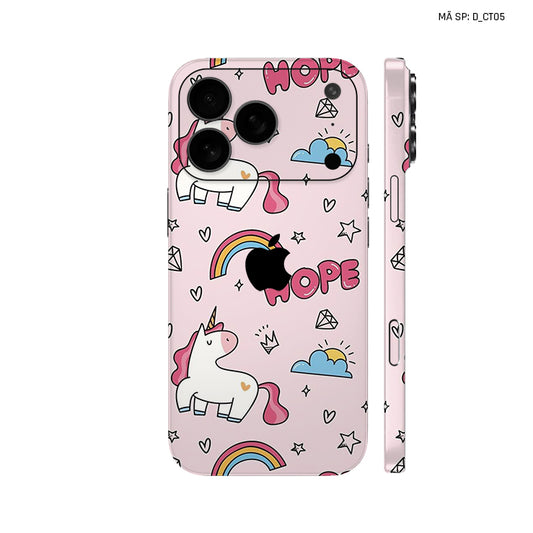 Dán Skin IPhone 17 Series Hình Dễ Thương | D_CT05