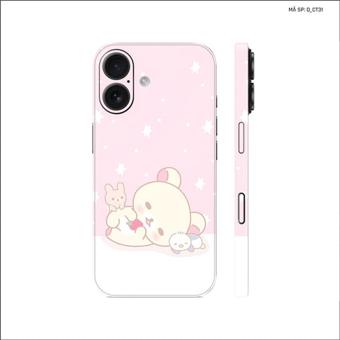 Dán Skin IPhone 17 Series Hình Dễ Thương | D_CT31