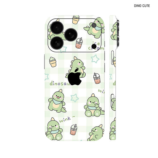 Dán Skin IPhone 17 Series Hình Dino Cute 03