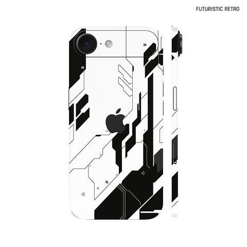 Dán Skin IPhone 17 Series Hình Futuristic Retro