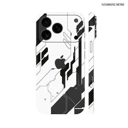 Dán Skin IPhone 17 Series Hình Futuristic Retro