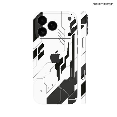 Dán Skin IPhone 17 Series Hình Futuristic Retro