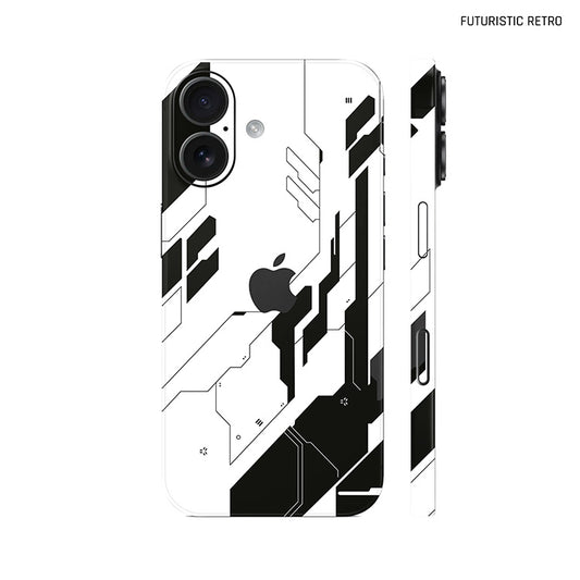 Dán Skin IPhone 17 Series Hình Futuristic Retro