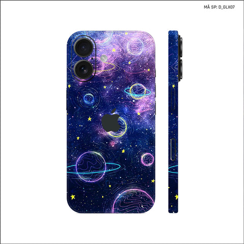 Dán Skin IPhone 17 Series Hình Galaxy Sapce | D_GLX07