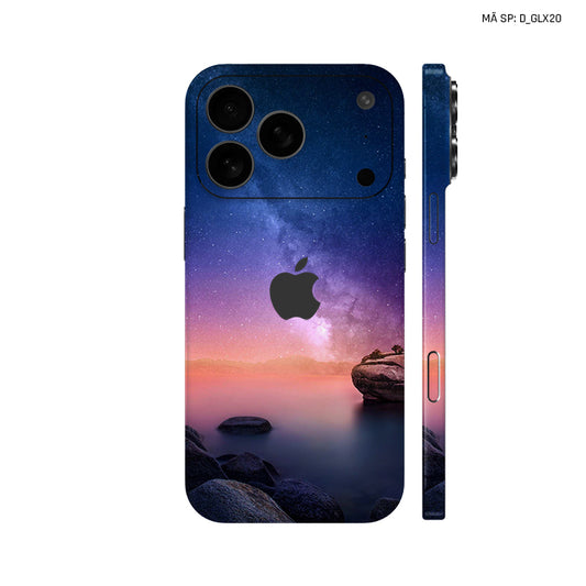 Dán Skin IPhone 17 Series Hình Galaxy Sapce | D_GLX20