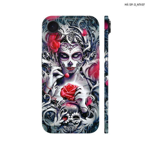 Dán Skin IPhone 17 Series Hình Nghệ Thuật Xăm Geisha | D_NTX07