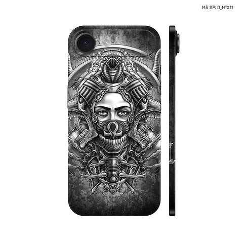 Dán Skin IPhone 17 Series Hình Nghệ Thuật Xăm Geisha | D_NTX11