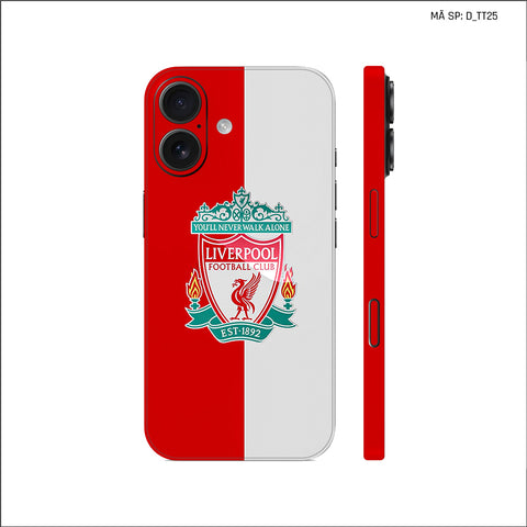 Dán Skin IPhone 17 Series Hình Liverpool | D_TT25