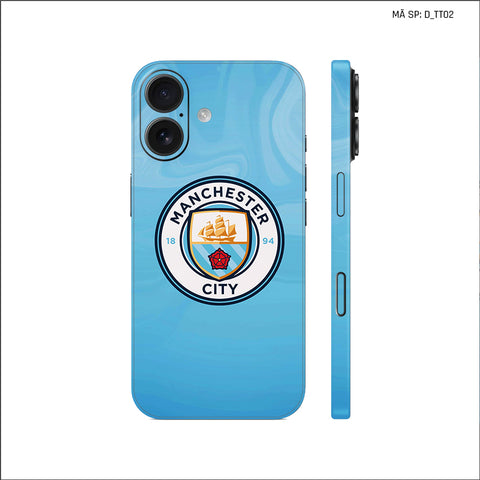 Dán Skin IPhone 17 Series Hình Manchester City | D_TT02