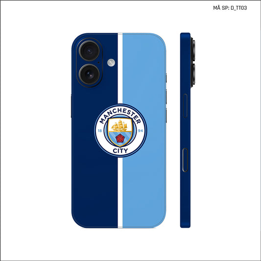 Dán Skin IPhone 17 Series Hình Manchester City | D_TT03