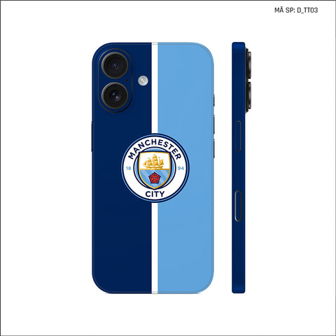 Dán Skin IPhone 17 Series Hình Manchester City | D_TT03