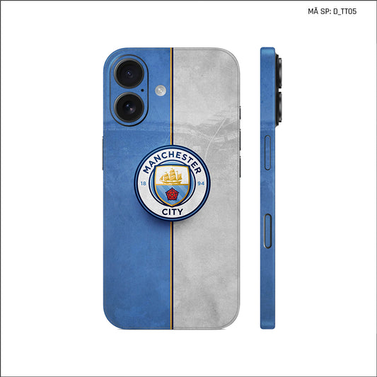 Dán Skin IPhone 17 Series Hình Manchester City | D_TT05