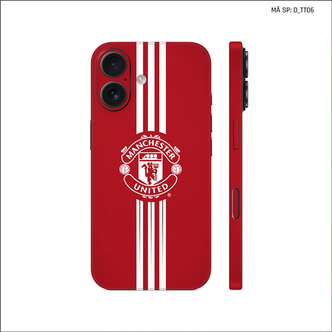 Dán Skin IPhone 17 Series Hình Manchester United | D_TT06
