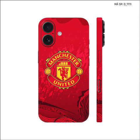 Dán Skin IPhone 17 Series Hình Manchester United | D_TT11