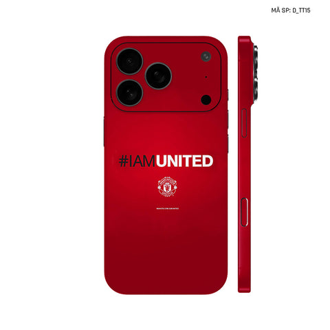 Dán Skin IPhone 17 Series Hình Manchester United | D_TT15